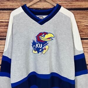 Vintage 1990s University of Kansas Jayhawks College Crewneck